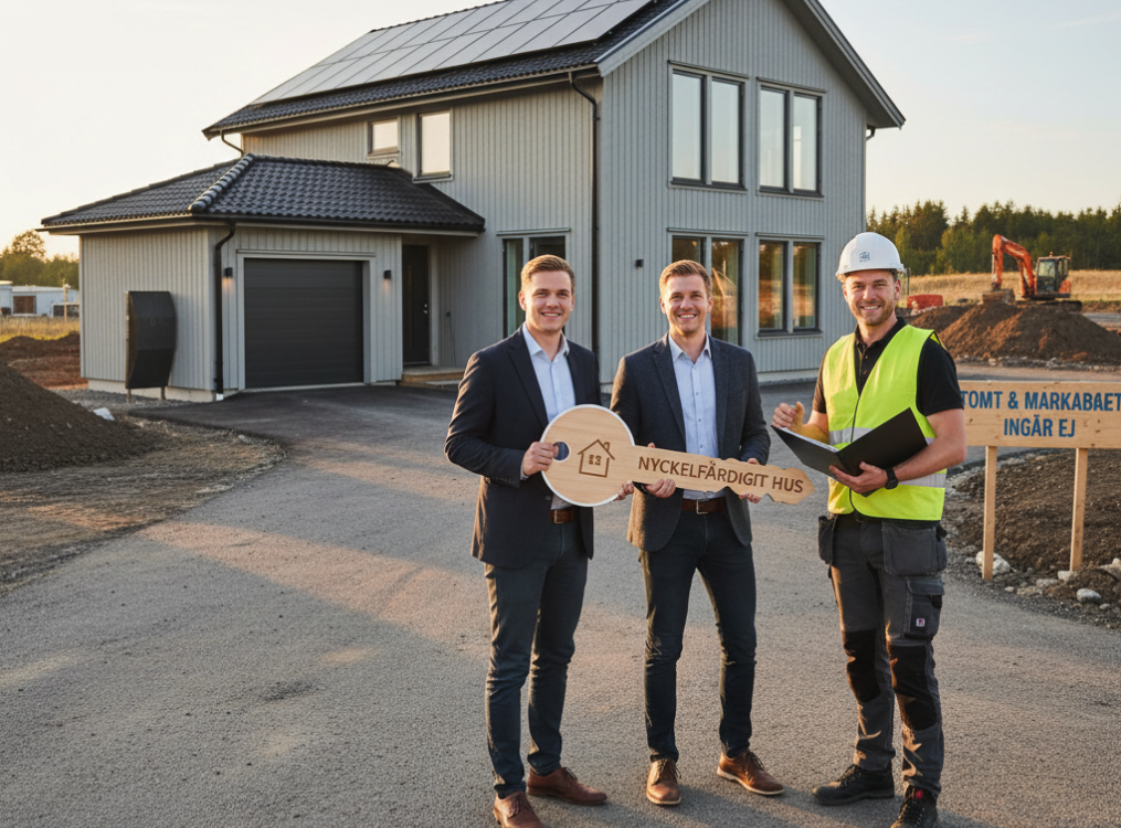nyckelfärdigt hus